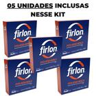 Fita Veda Rosca Teflon 18mm X 10m | Firlon | Kit 05 Un